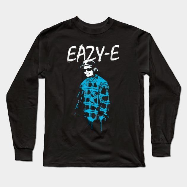 Eazy-E Graffiti Long Sleeve T-Shirt by GMay